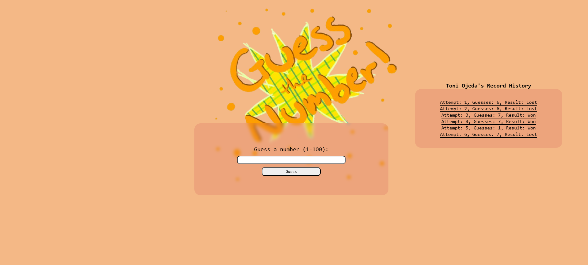 guessingGame